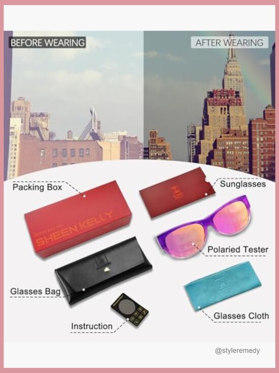 Oversized Polarized Fit Over Sunglasses TR90 Mirrored Over Glasses main image 5